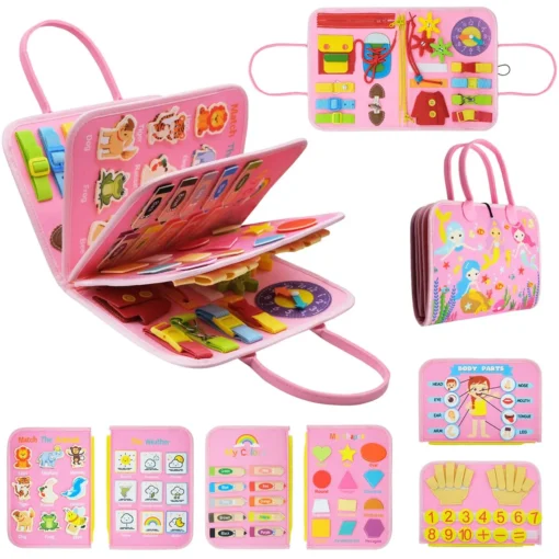 Baby Early Education and Puzzle Busy Board - Image 6