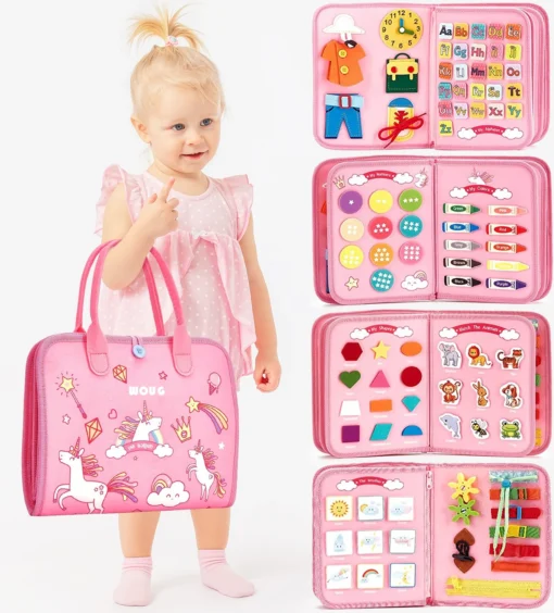 Baby Early Education and Puzzle Busy Board - Image 4