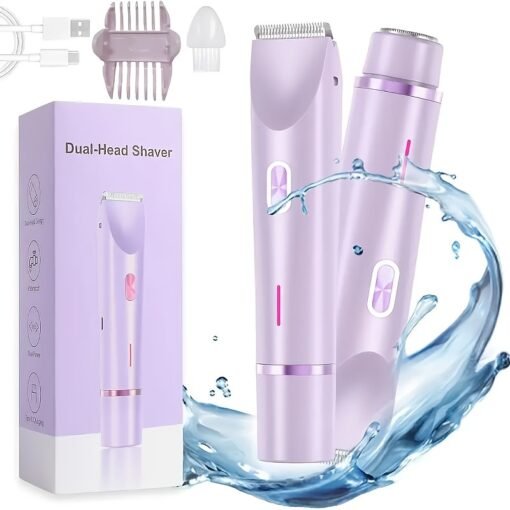 Convenient PortableDual-Head Shaver for Women - Image 6